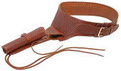 VIKING TOOLED LEATHER BASKETWE