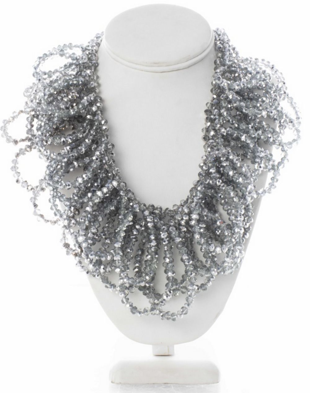 VILAIWAN 3-STRAND BEADED RUFFLE