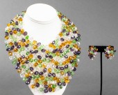 VILAIWAN BEAD NECKLACE & EARRI