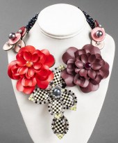 VILAIWAN "CHECKERBOARD" FLORAL