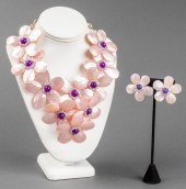 VILAIWAN FLORAL MOTIF NECKLACE