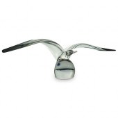 VILEA CRYSTAL SEAGULL STATUEDE