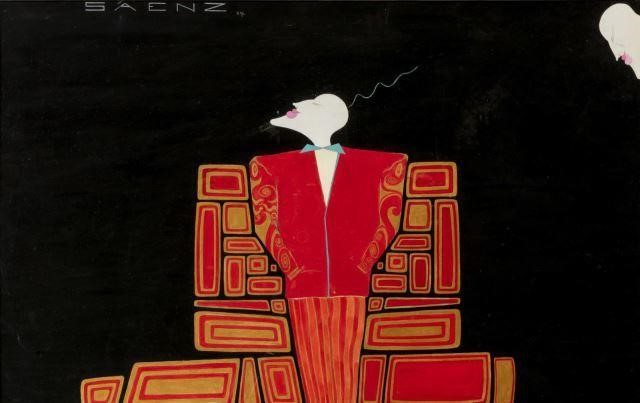VILEM SAENZ (B.1967) FRAMED
