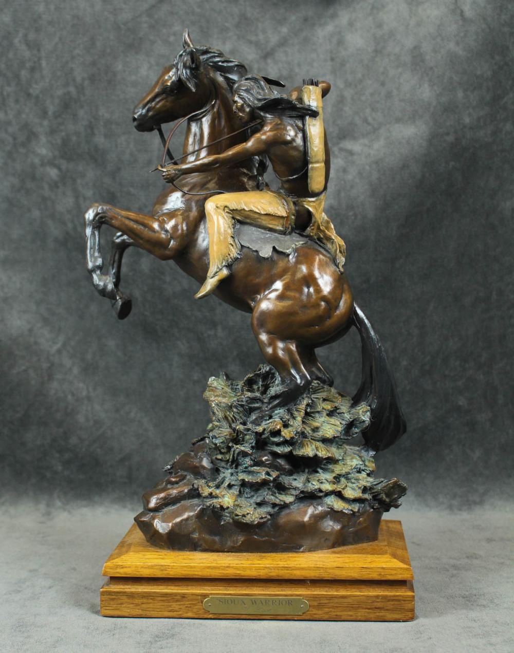 VILEM ZACH BRONZE SCULPTUREVILEM