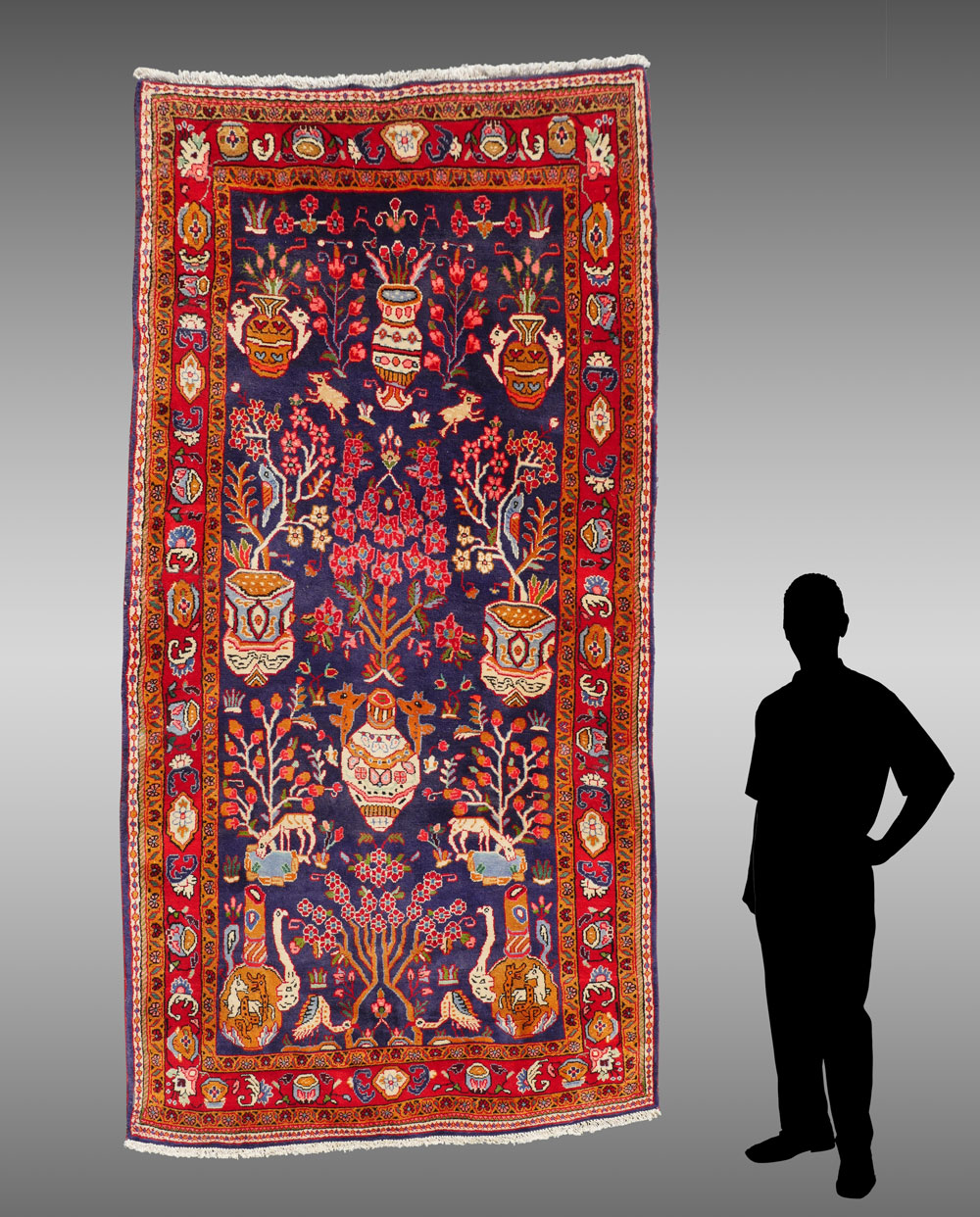 VILLAGE OR TRIBAL PERSIAN HAND