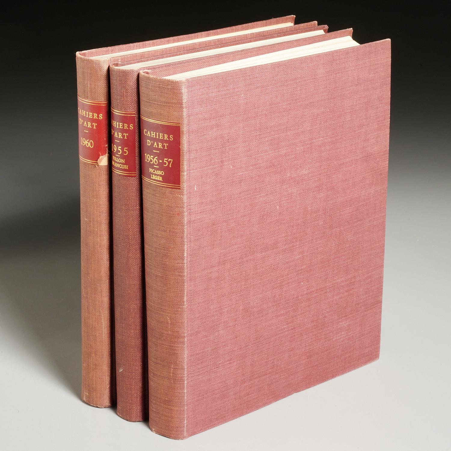 VILLON, LEGER, IN CAHIER'S D'ART