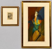 VILLON LITHOGRAPH & RENOIR ETC