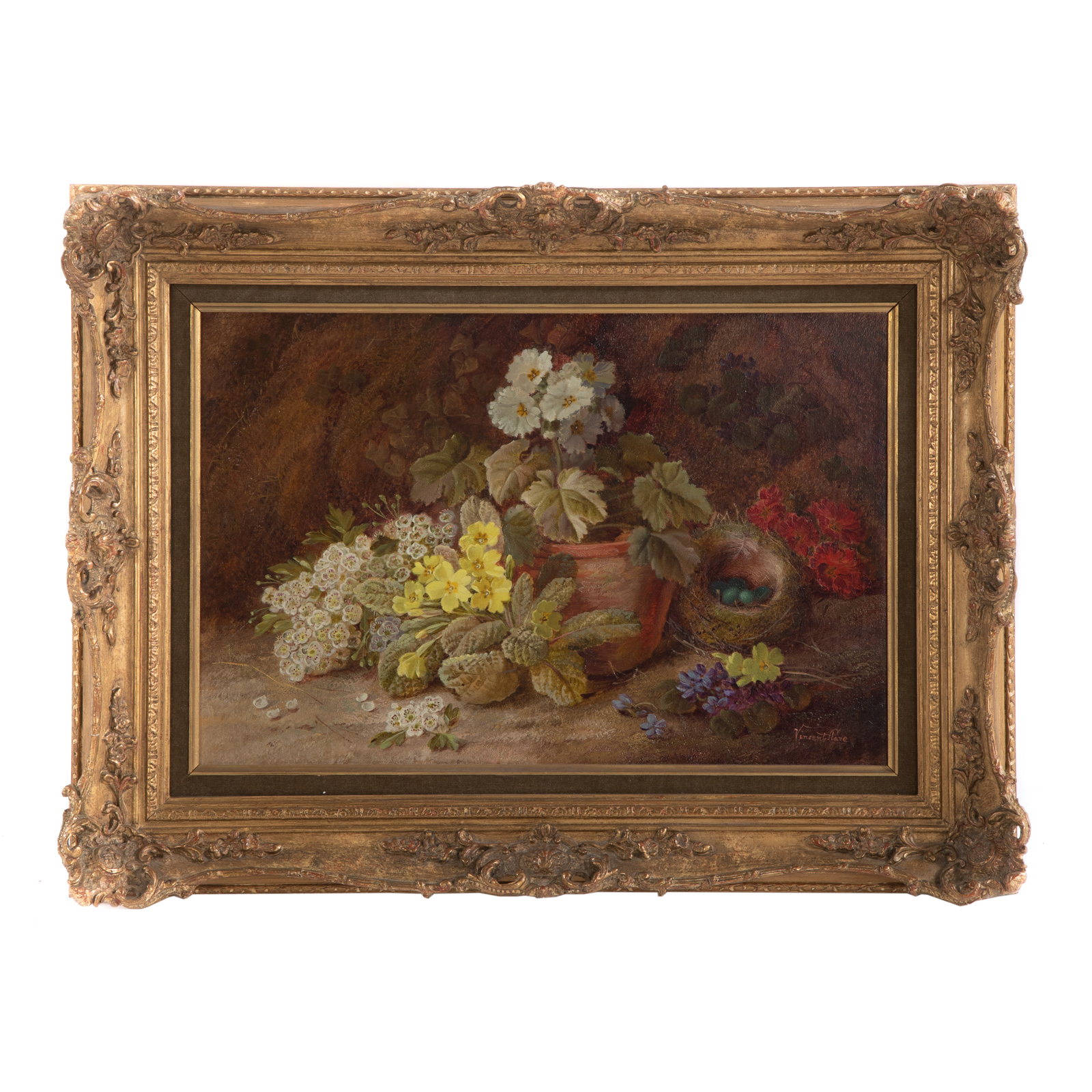 VINCENT CLAIRE. STILL LIFE WITH