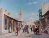 VINCENT MANAGO OIL ON CANVAS,
