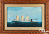 VINCENT NICKERSON PASTEL SHIP