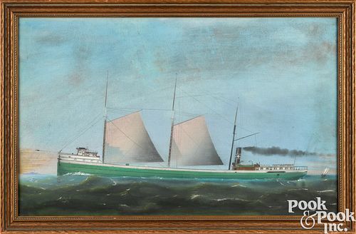 VINCENT NICKERSON PASTEL SHIP