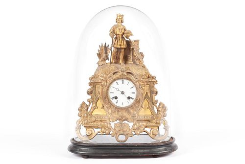 "VINCENTI & CIE" FIGURAL MANTEL