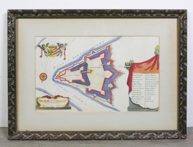 VINCENZO CORONELLI MAP FORTEZZA
