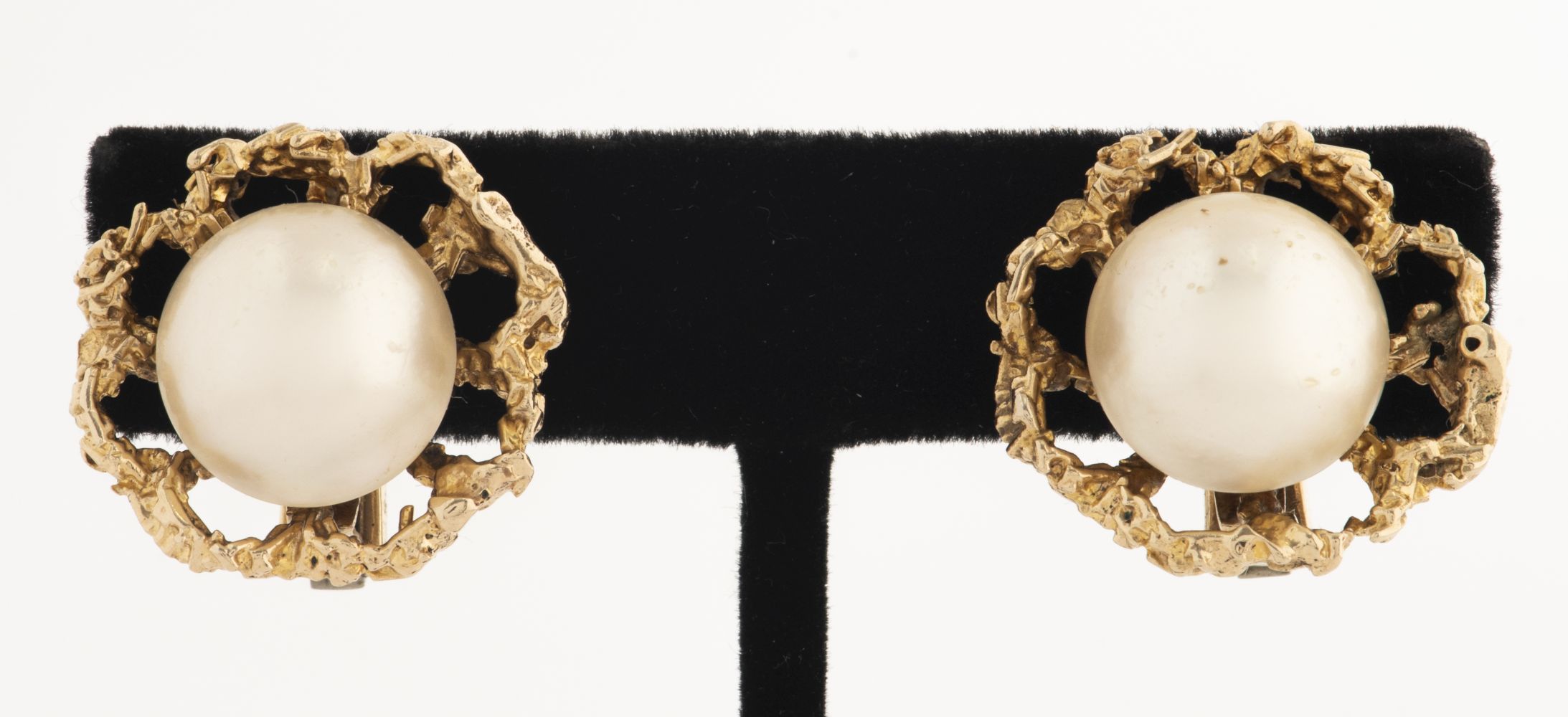 VINTAGE 10K YELLOW GOLD MABE