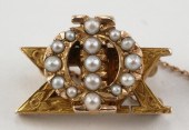 VINTAGE 14K GOLD PHI SIGMA KAP