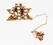 VINTAGE 14K GOLD PHI SIGMA KAP