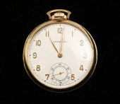 VINTAGE 14K LONGINES OPEN FACE