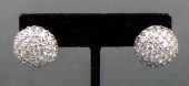 VINTAGE 14K WHITE GOLD DOME PA