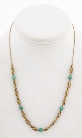 VINTAGE 14K YELLOW GOLD AMAZON