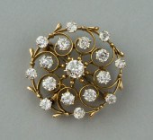 VINTAGE 14K YELLOW GOLD DIAMON
