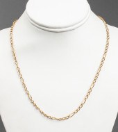 VINTAGE 14K YELLOW GOLD FIGARO