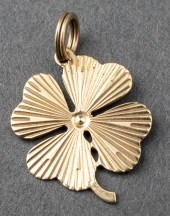 VINTAGE 14K YELLOW GOLD FOUR L