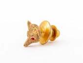 VINTAGE 14K YELLOW GOLD FOX HE