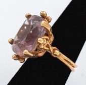 VINTAGE 14K YELLOW GOLD HAND-C