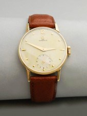 VINTAGE 14K YELLOW GOLD OMEGA
