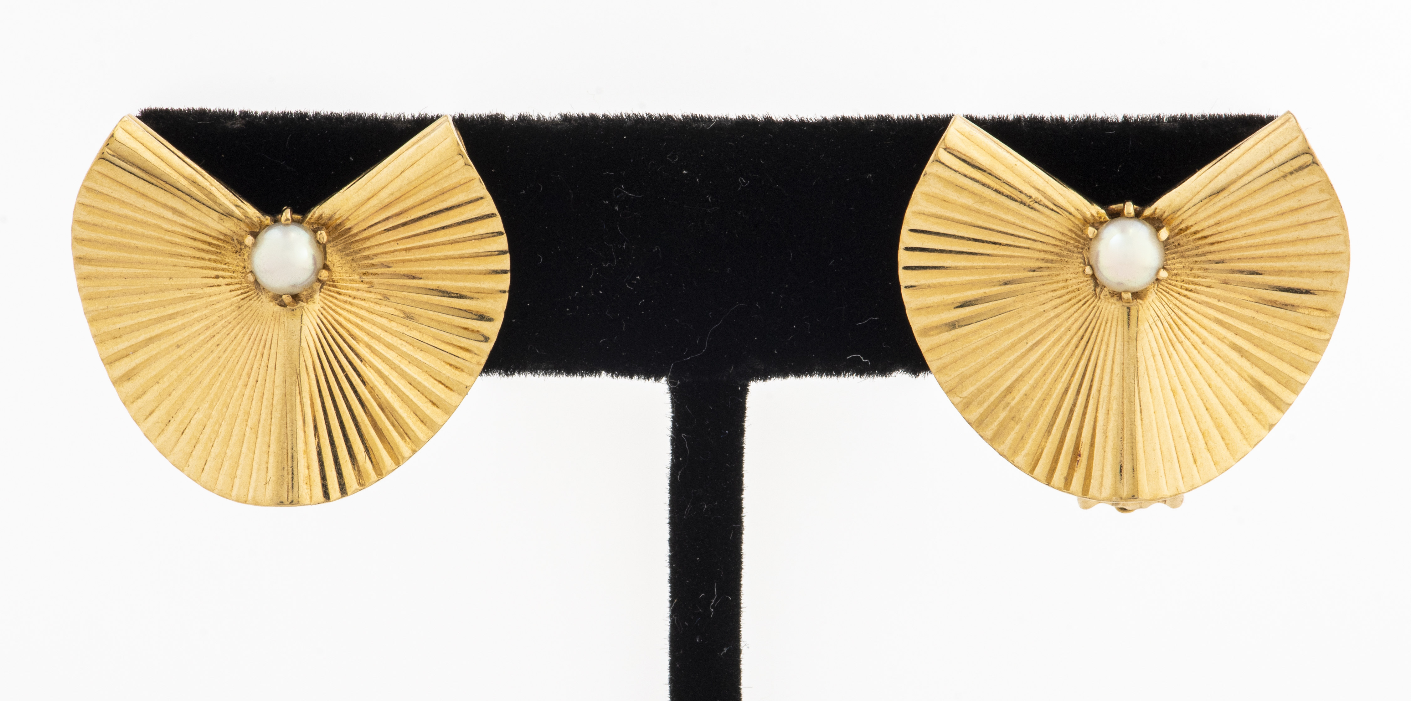 VINTAGE 14K YELLOW GOLD PEARL