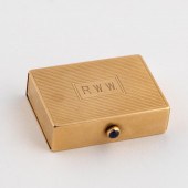 VINTAGE 14K YELLOW GOLD PILL B
