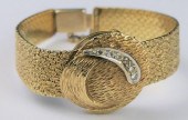 VINTAGE 14KT Y GOLD & DIAMOND