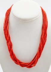 VINTAGE 18K GOLD ENAMEL RED CO