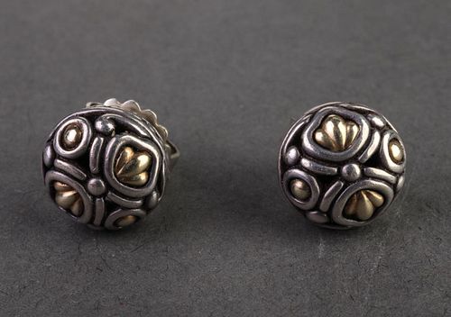 VINTAGE 18K WHITE AND YELLOW GOLD