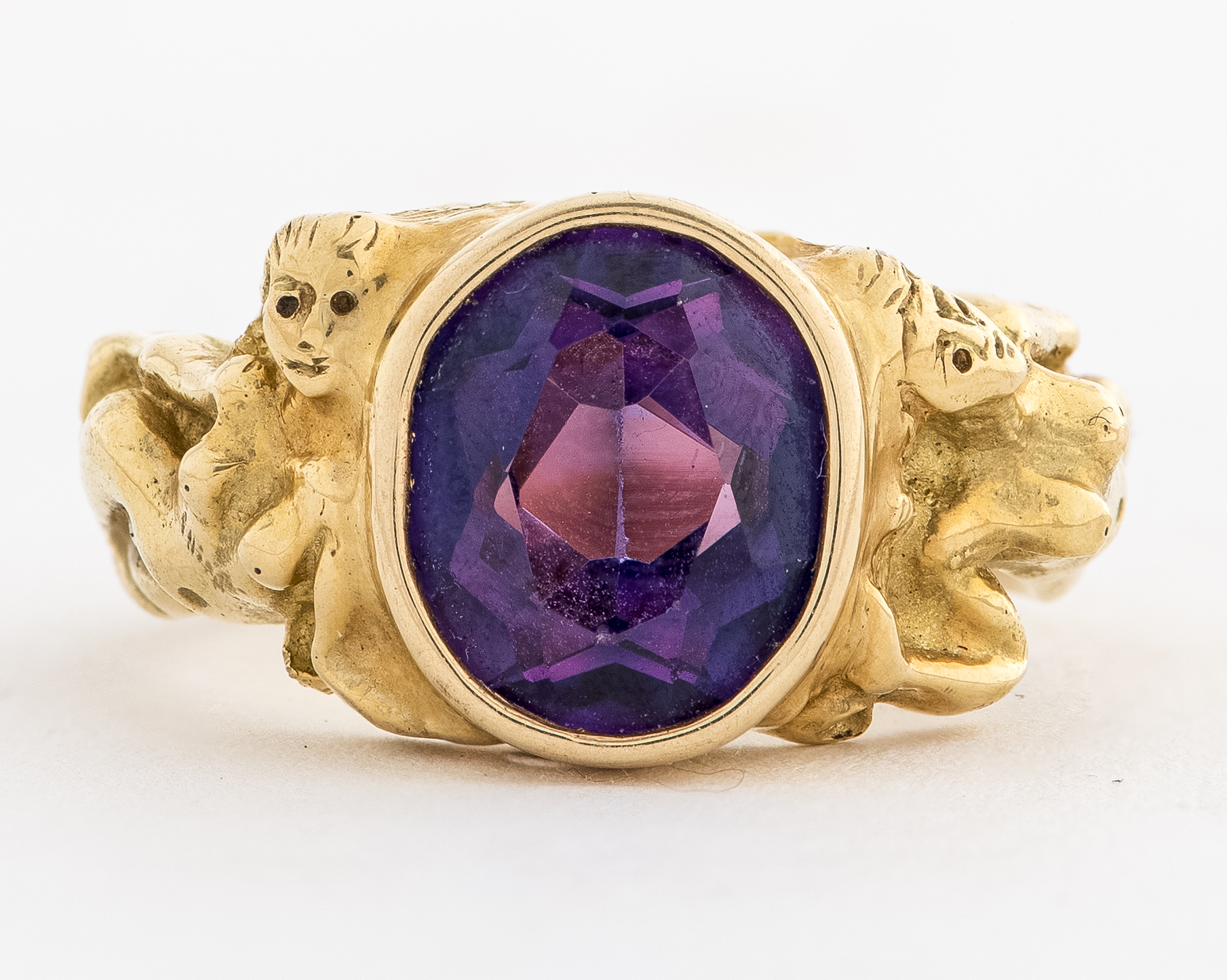 VINTAGE 18K YELLOW GOLD COLOR