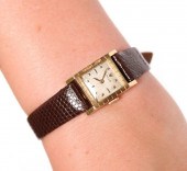 VINTAGE 18K YELLOW GOLD ROLEX