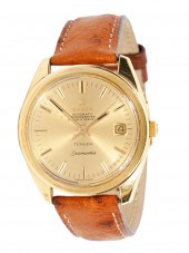 VINTAGE 18K YG 1968 OMEGA SEAM