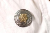 VINTAGE 18K YG 925 AZTEC PERU