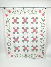 VINTAGE 1929 FLORAL PINK APPLI