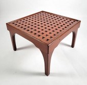 VINTAGE 1940S NAUTICAL TEAK SH