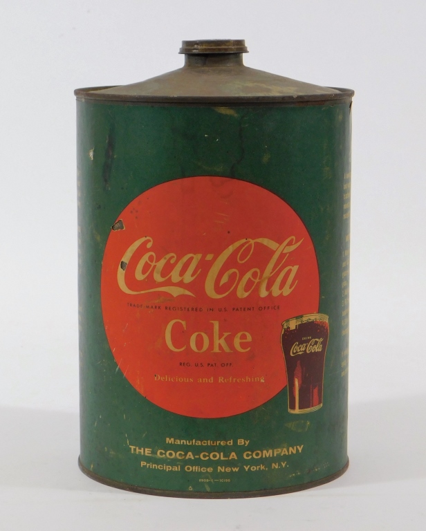 VINTAGE 1950'S COCA-COLA 1 GALLON