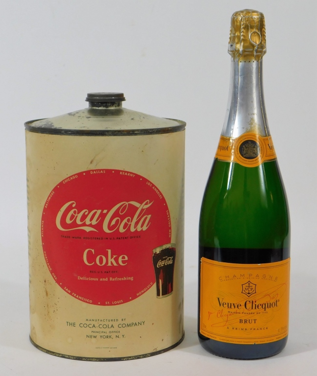 VINTAGE 1960'S COCA-COLA 1 GALLON