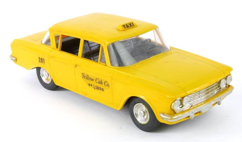 VINTAGE 1962 RAMBLER YELLOW CAB