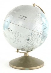 Vintage 1963 Moon Globeproduce