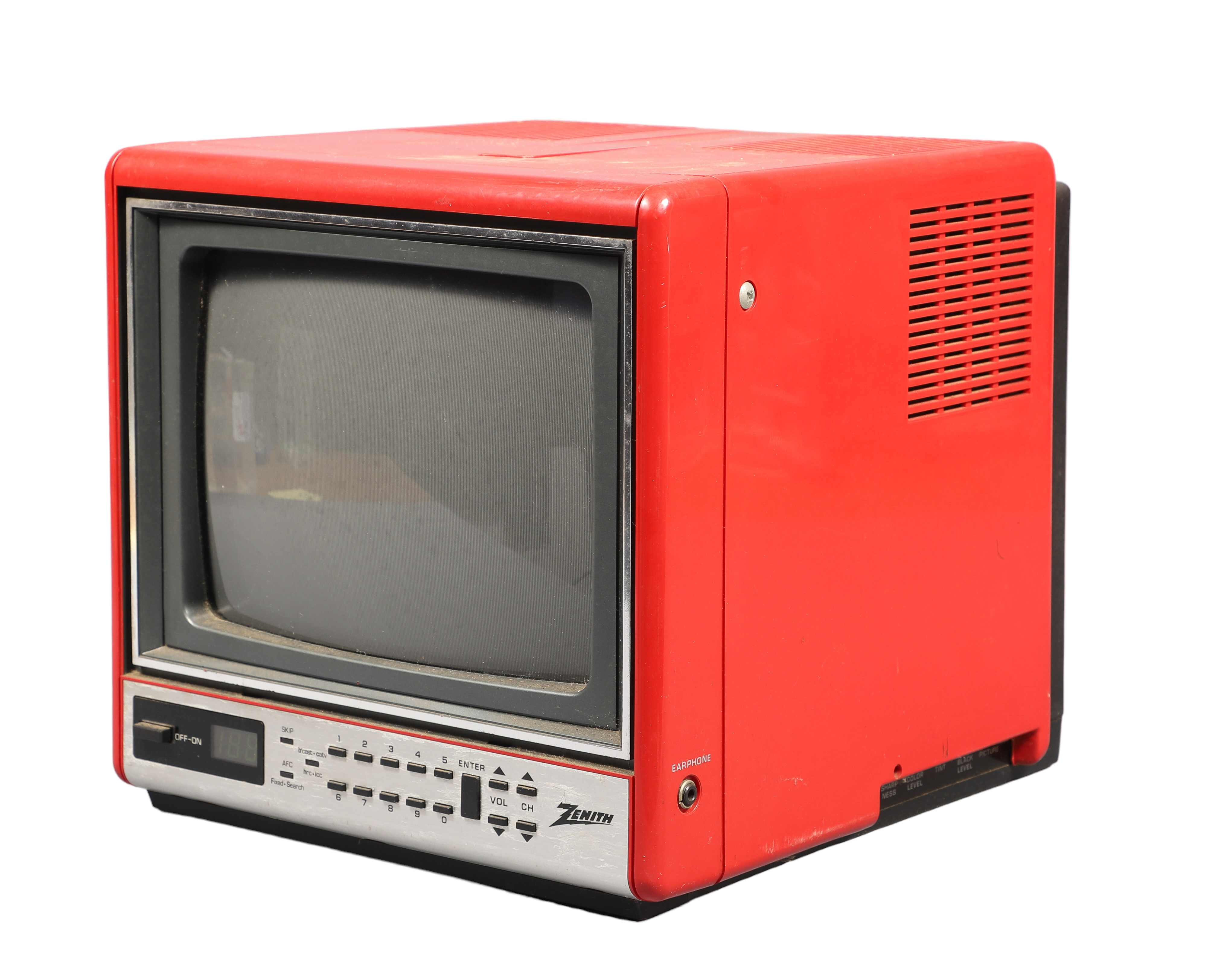 Vintage 1988 Zenith Cherry Red Cube