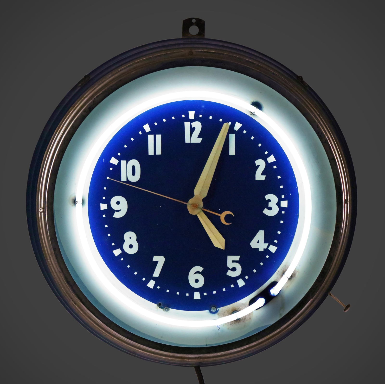 VINTAGE 22-INCH GLO-DIAL NEON