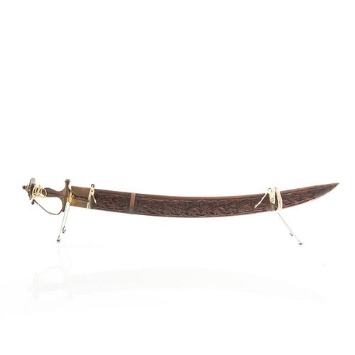 VINTAGE 25" ARABIC SWORD WITH