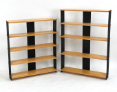 VINTAGE 2722 OAK SHELVING UNIT
