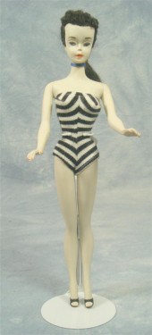 Vintage #3 Black Ponytail Barb