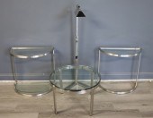 VINTAGE 3 PIECE CHROME SET TOG